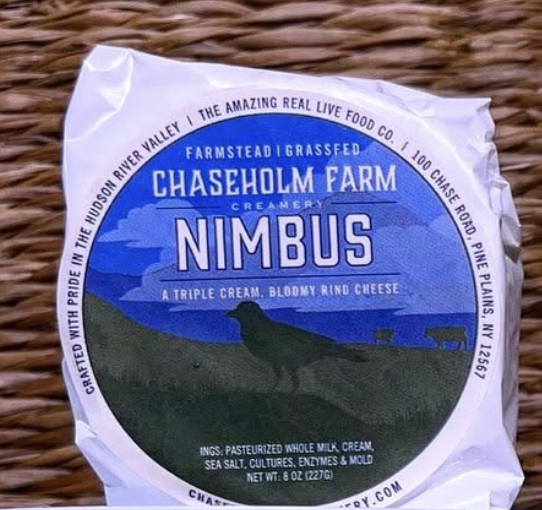 Chaseholm Nimbus cheese in packaging